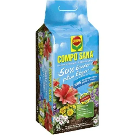Sana 25L Blumenerde Universal - 50% leichter