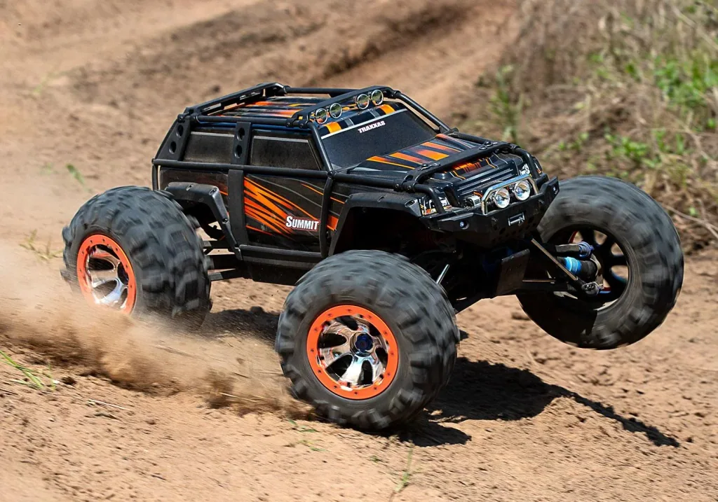 Summit RTR Allrad Crawler OrangeX EVX2 2.4GHz (Link-fähig) &TSM Truck ohne Akkus (A-SP)