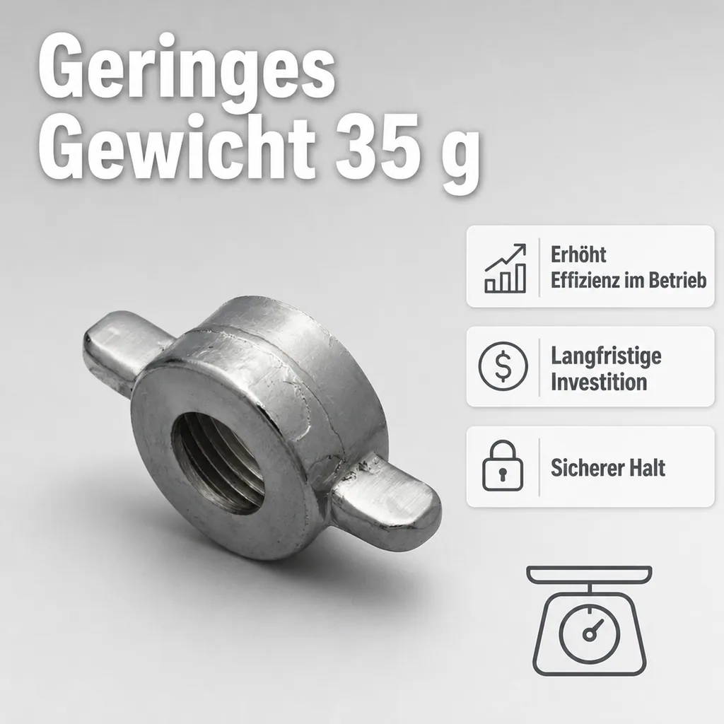 Flügelmutter 5/8" für Bierschlauch oder CO2 Schlauch