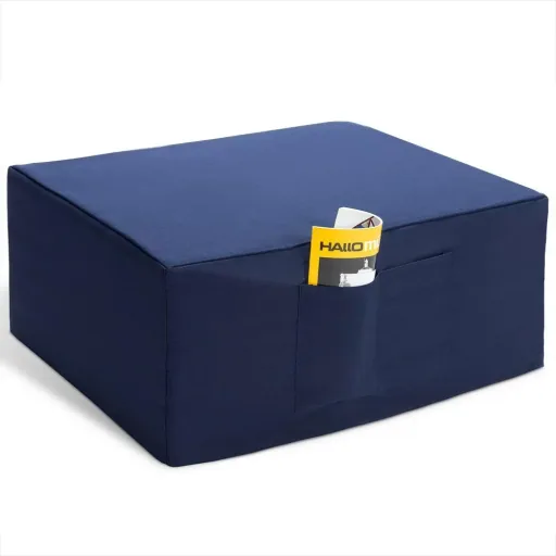 Matratze blau 190x70x10cm faltbar