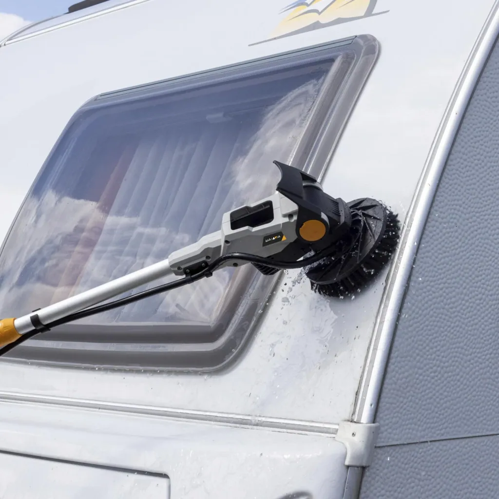 Twin Brush 18V Schrubbmaschine ohne Akku und Ladegerät