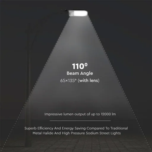 VT-31ST LED-Straßenbeleuchtung - 30W - 3000 Lumen - 4000K