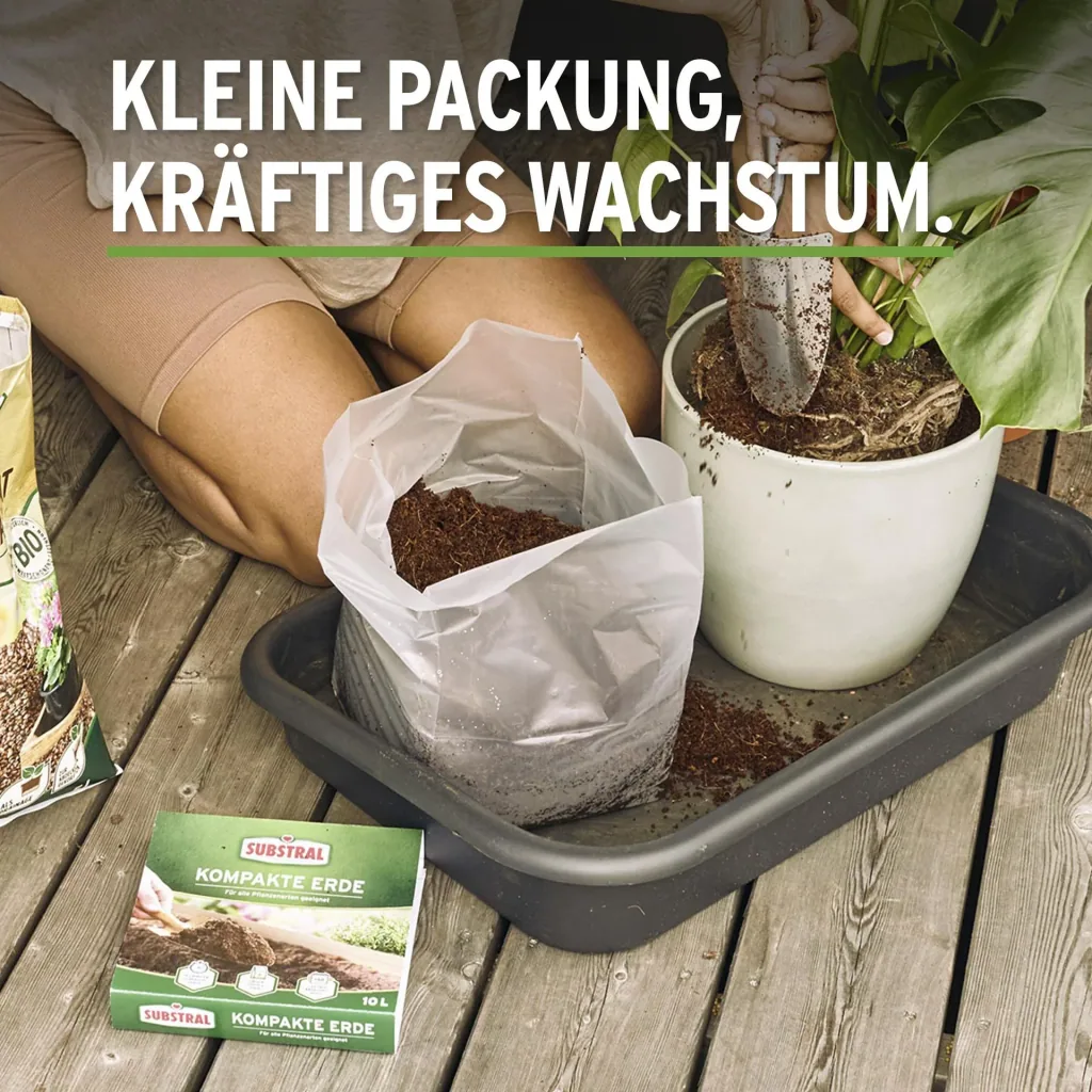 Kompakte Blumenerde 10 Liter