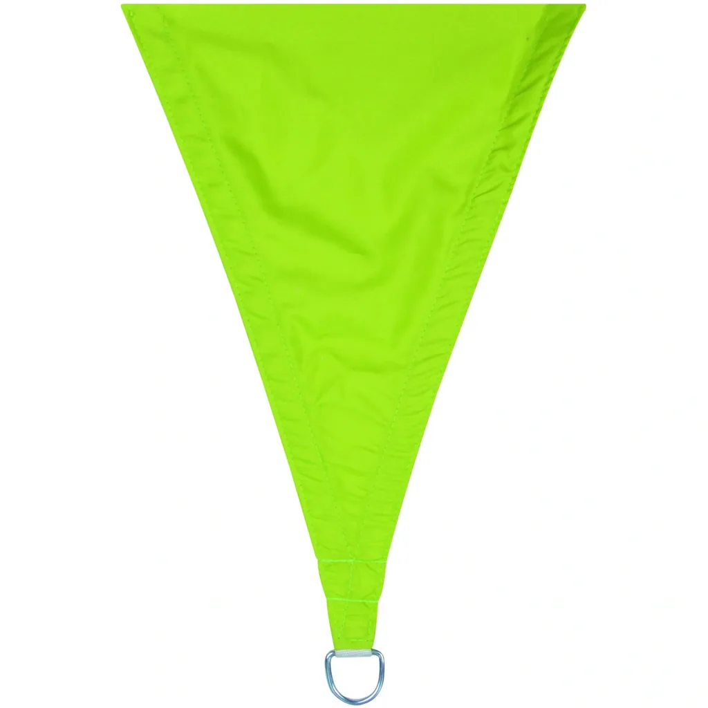 sonnensegel - quadratisch - 5 x 5 m - lime grün