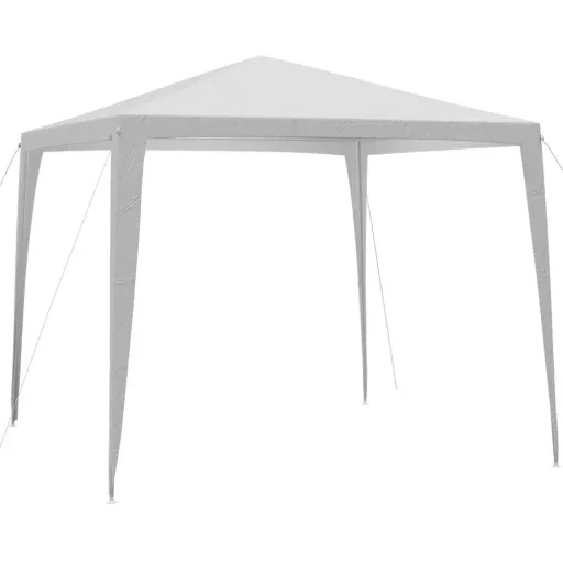 Pavillon Weiß 3x3m + UV-Schutz