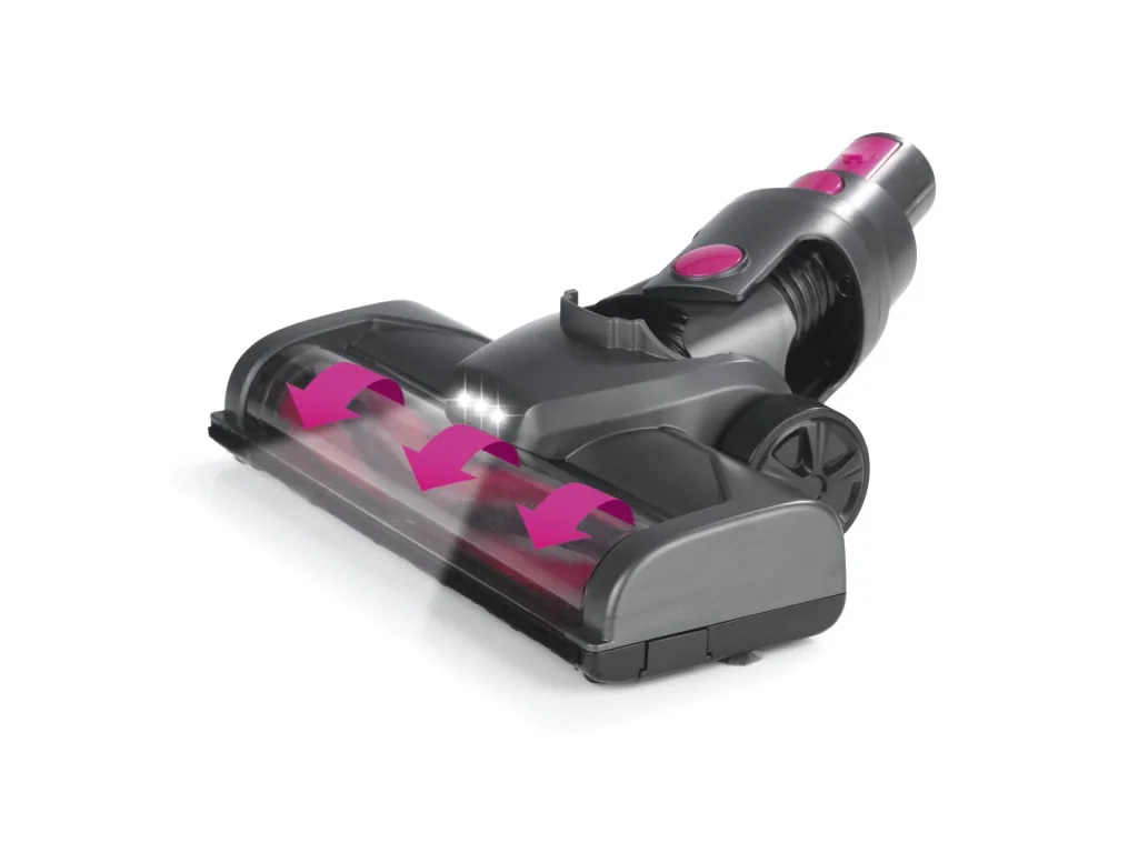 Akku-Hand- und Bodenstaubsauger, Saugkraftregulierung, 3-fach-Filter, mit Wandhalterung und LED-Beleuchtung, 150 Watt