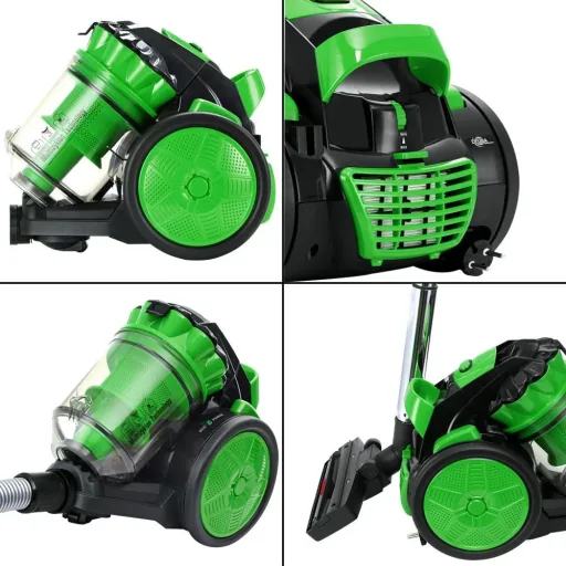 Staubsauger - max. 900 Watt - Eco Power - Multi Zyklon Grün
