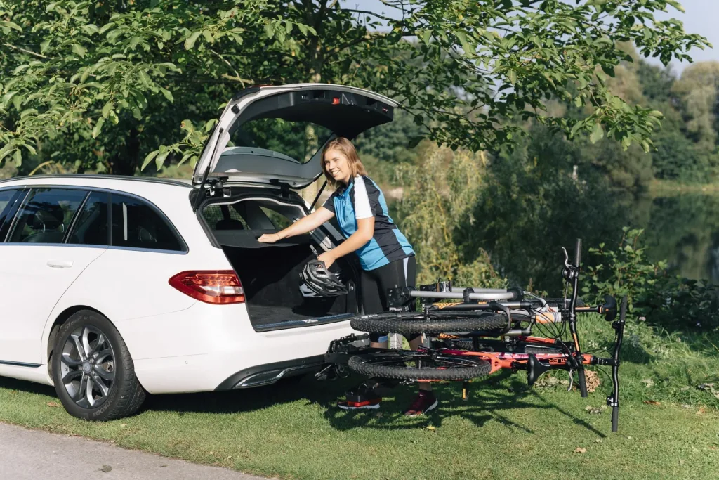 Fahrradträger ´bikelander´ für 2 Fahrräder E-Bike-fähig für die Anhängerkupplung