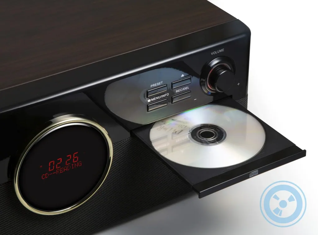 DAB Musikcenter mit Radio ,CD, Bluetooth, Plattenspieler und Digitalisierer