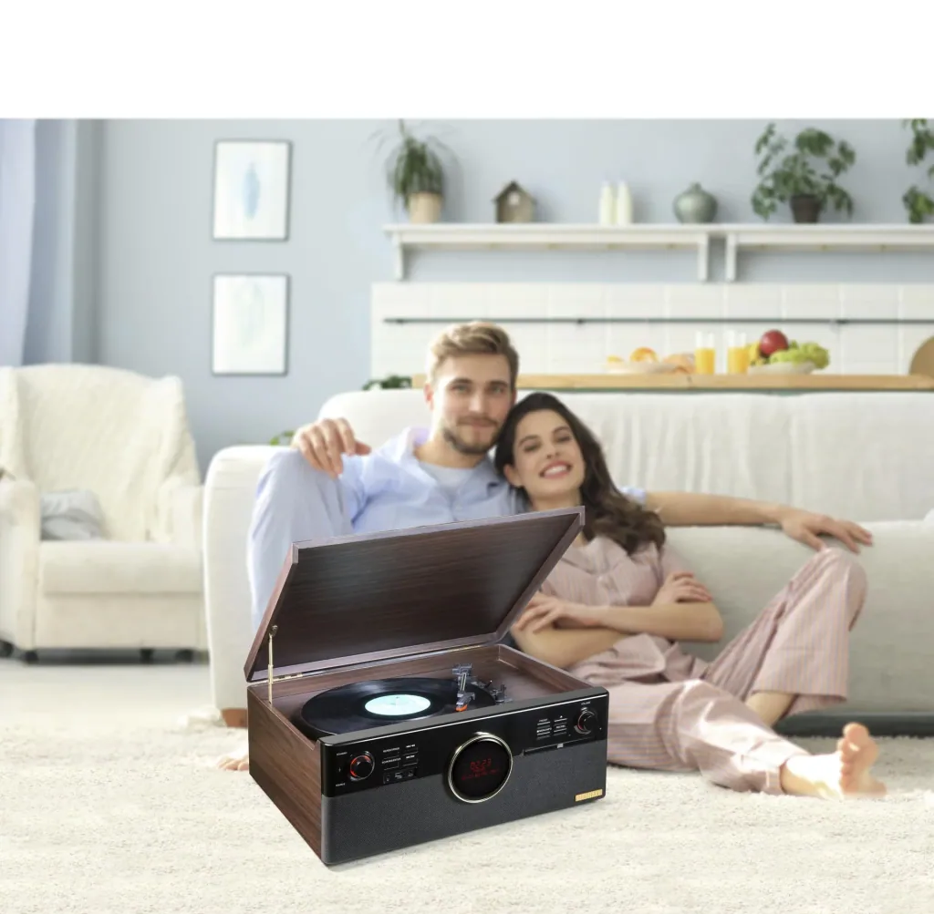 DAB Musikcenter mit Radio ,CD, Bluetooth, Plattenspieler und Digitalisierer