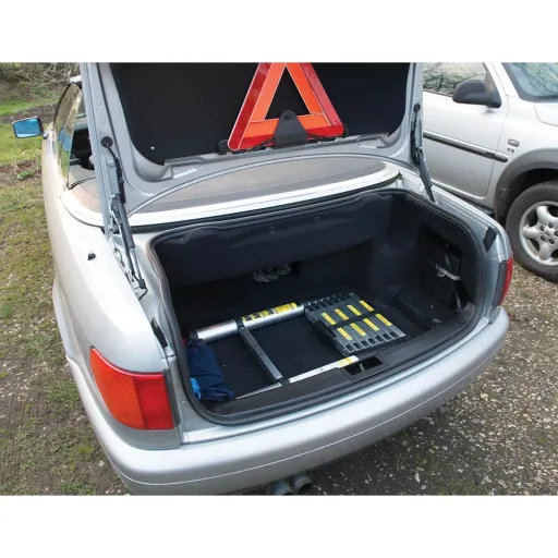 Teleskopleiter 2,9 m, 9 Sprossen