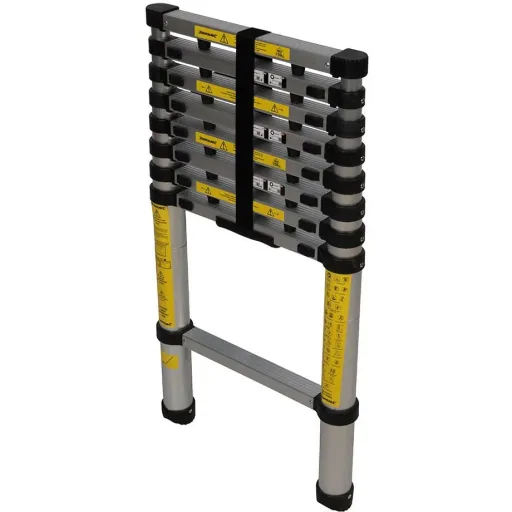 Teleskopleiter 2,9 m, 9 Sprossen