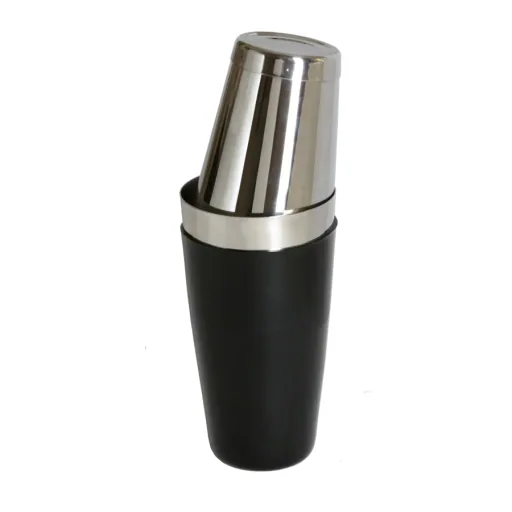 Cocktail shaker - TIN on TIN, 28oz./18oz. Edelstahl mit Vinyl-Kälteschutz