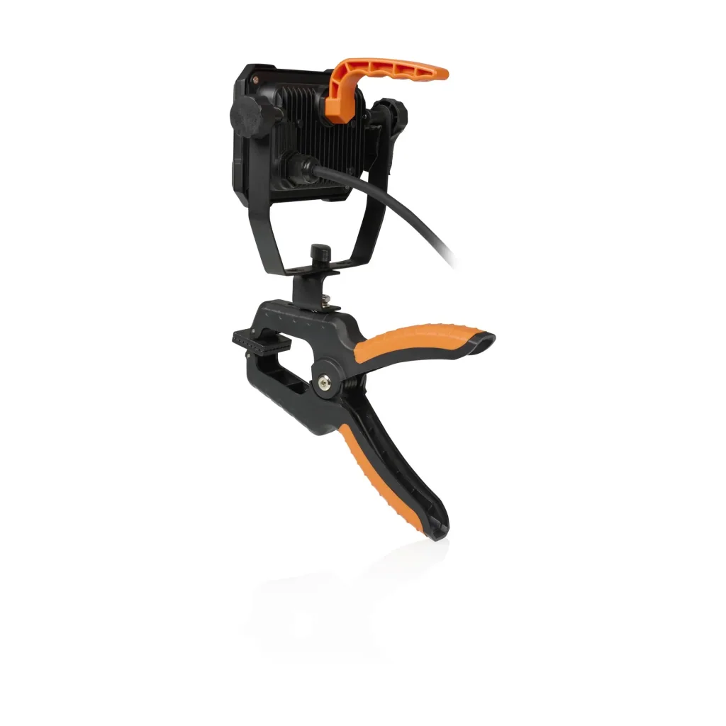 LED Arbeitsleuchte mit Klemme und 360 Grad drehbar