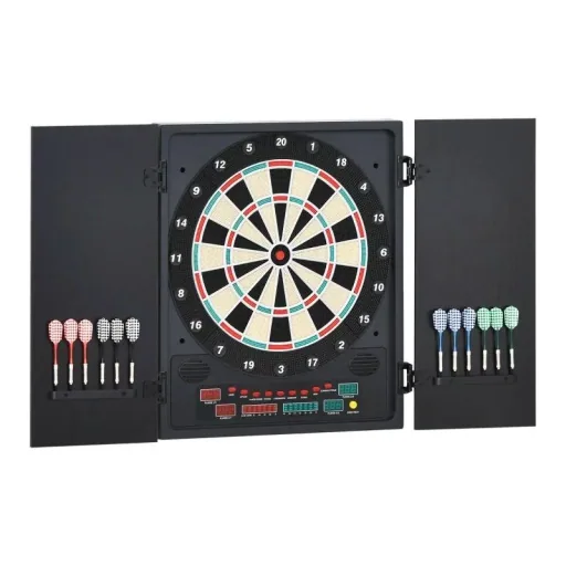 Elektronische Dartscheibe mit 12 Darts