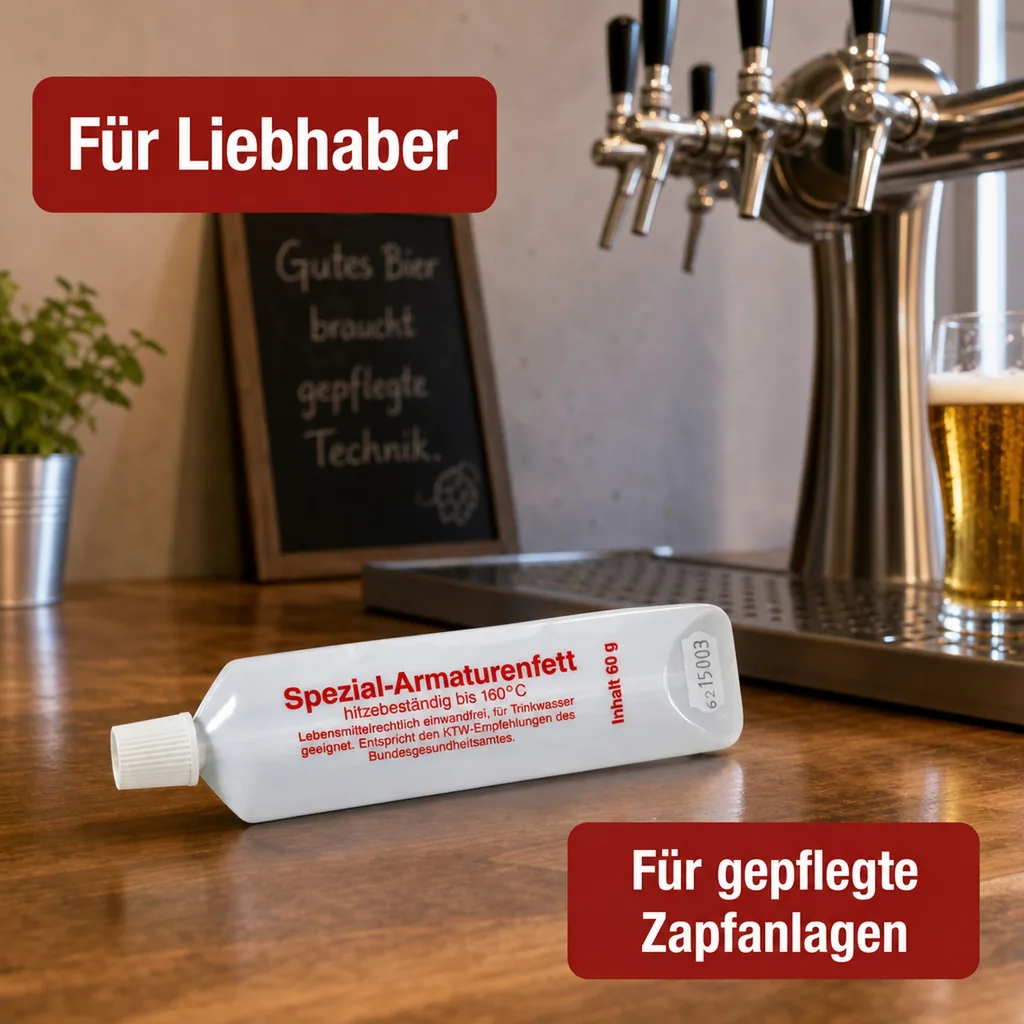 Schankhahnfett für Bierleitungsreiniger-Set, 60g