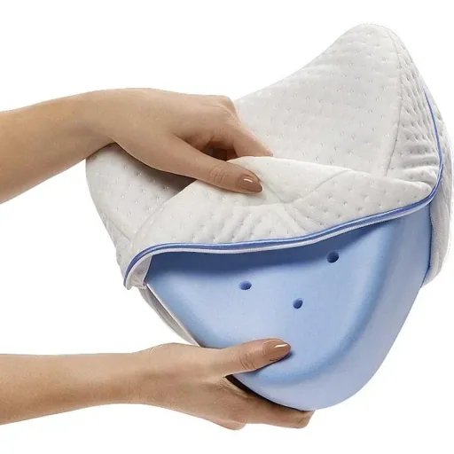 Beinkissen "Comfy Air" mit Memory-Schaum - Orthopädisches Kniekissen