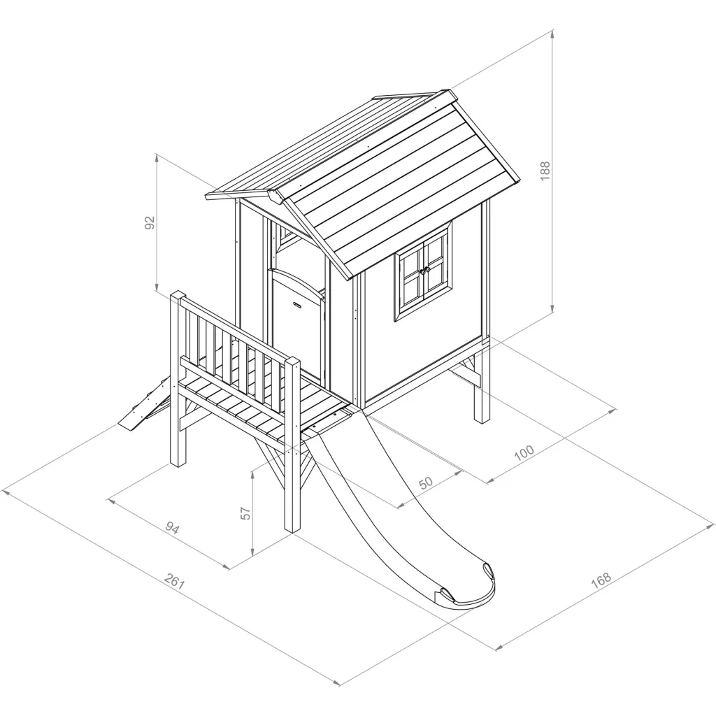 Lodge Spielhaus XL (Klassisch)