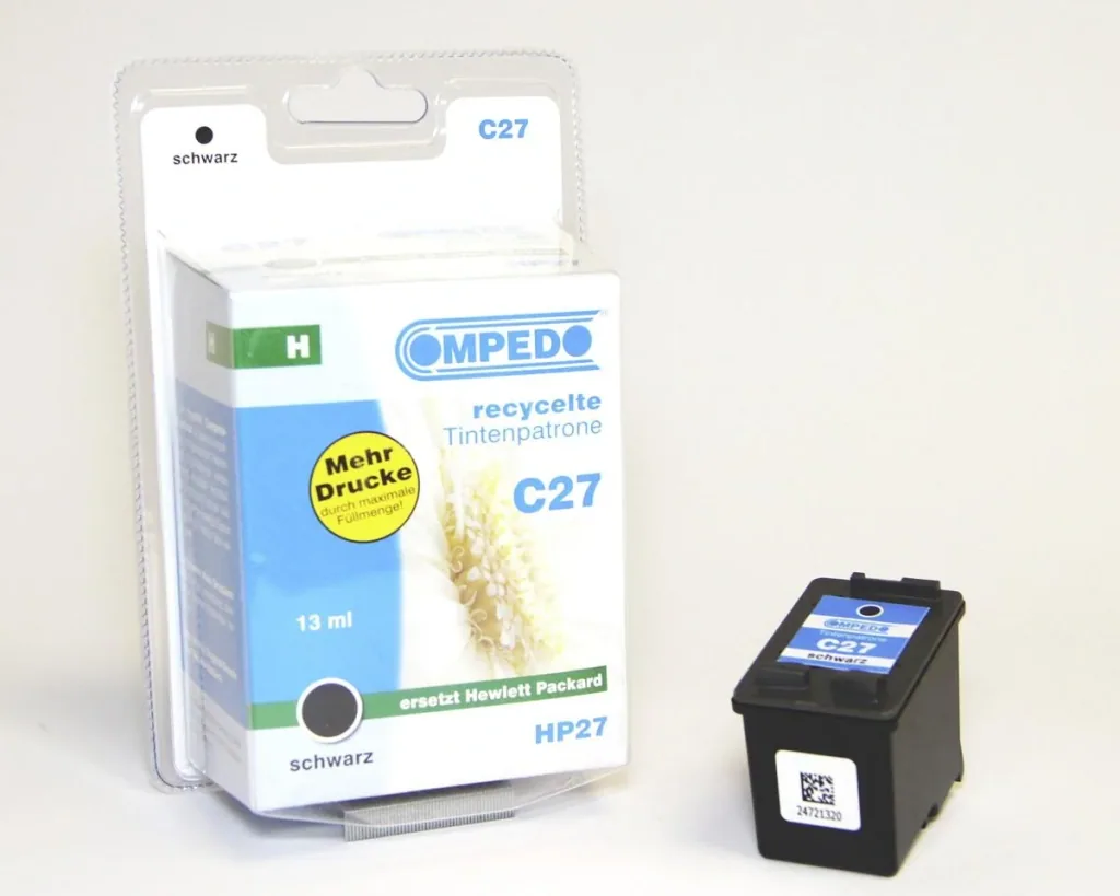 Druckerpatrone für HP 27 schwarz