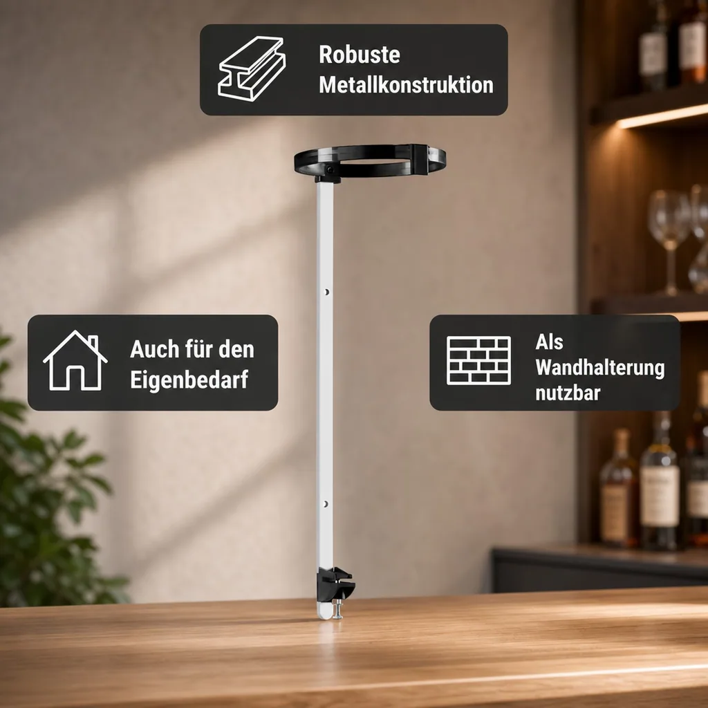Flaschenhalterung - SOLO, für 3,0 lt. Flaschen