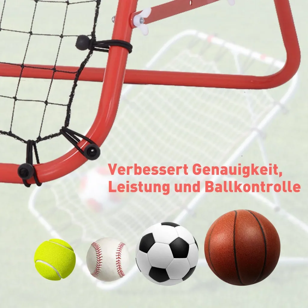Fußball Rebounder mit verstellbaren Winkeln