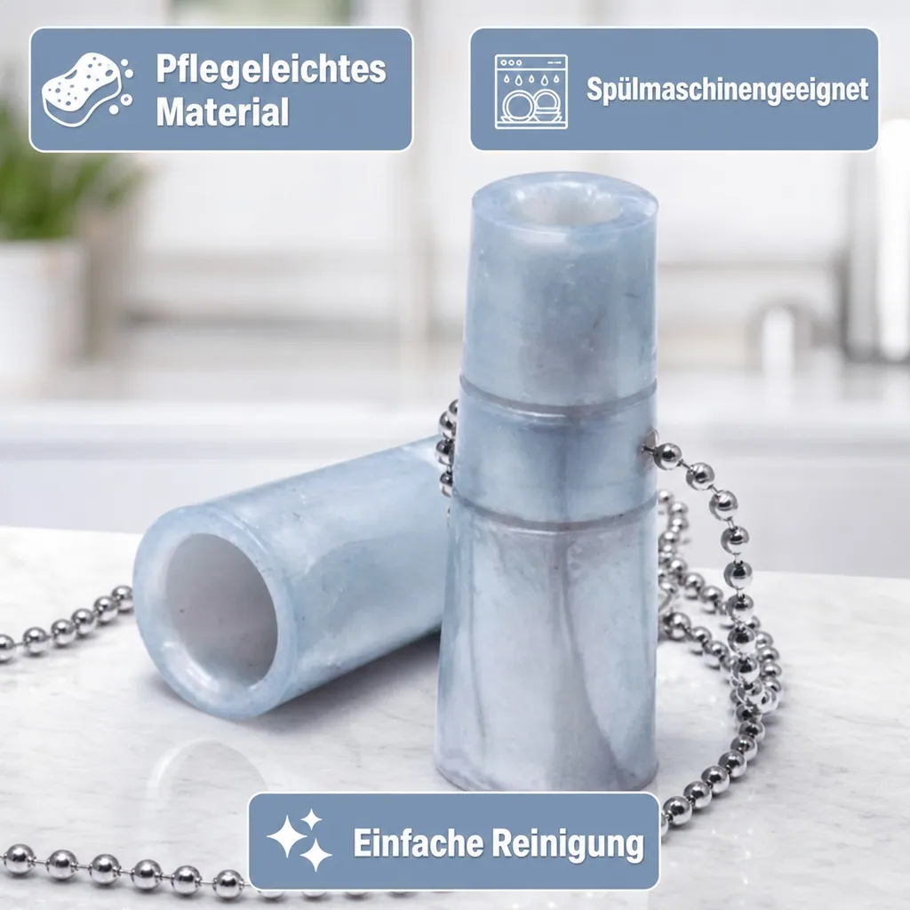 Zapfhahnverschluss für Bierzapfhähne, Farbe: Silber-/silberfarbene Kette