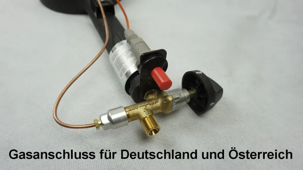 Premium-Hockerkocher mit Zündsicherung und Piezozündung.