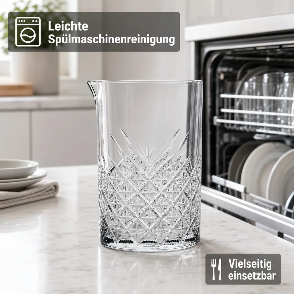 Wasserkaraffe, Glaskaraffe, Weinkaraffe - Timeless, 725 ml