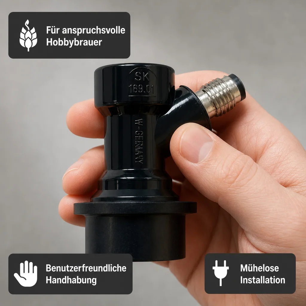 Steckkupplung NC Keg Getränke
