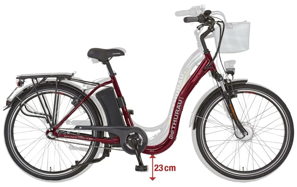 Unisex Alu Rad-Roller 3in1, Fahrrad - E-Bike - E-Roller, 26 Zoll, Rahmenhöhe 46 cm,3 Gang Nabenschaltung, City Comfort