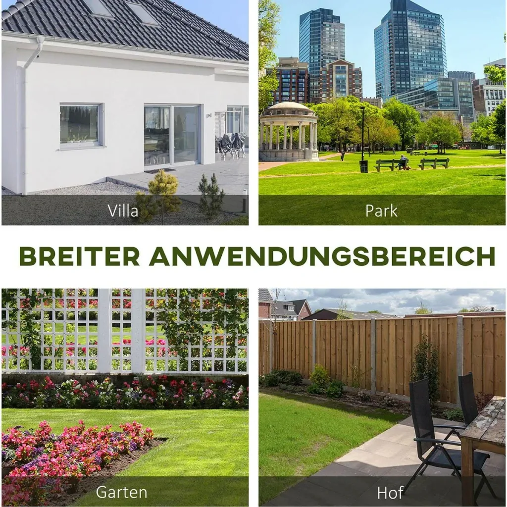 Gartenbank 2-Sitzer Parkbank aus Holz Sitzbank bis 220 kg Bank Terrassenbank mit Rückenlehnen Gartenmöbel Massivholz 116