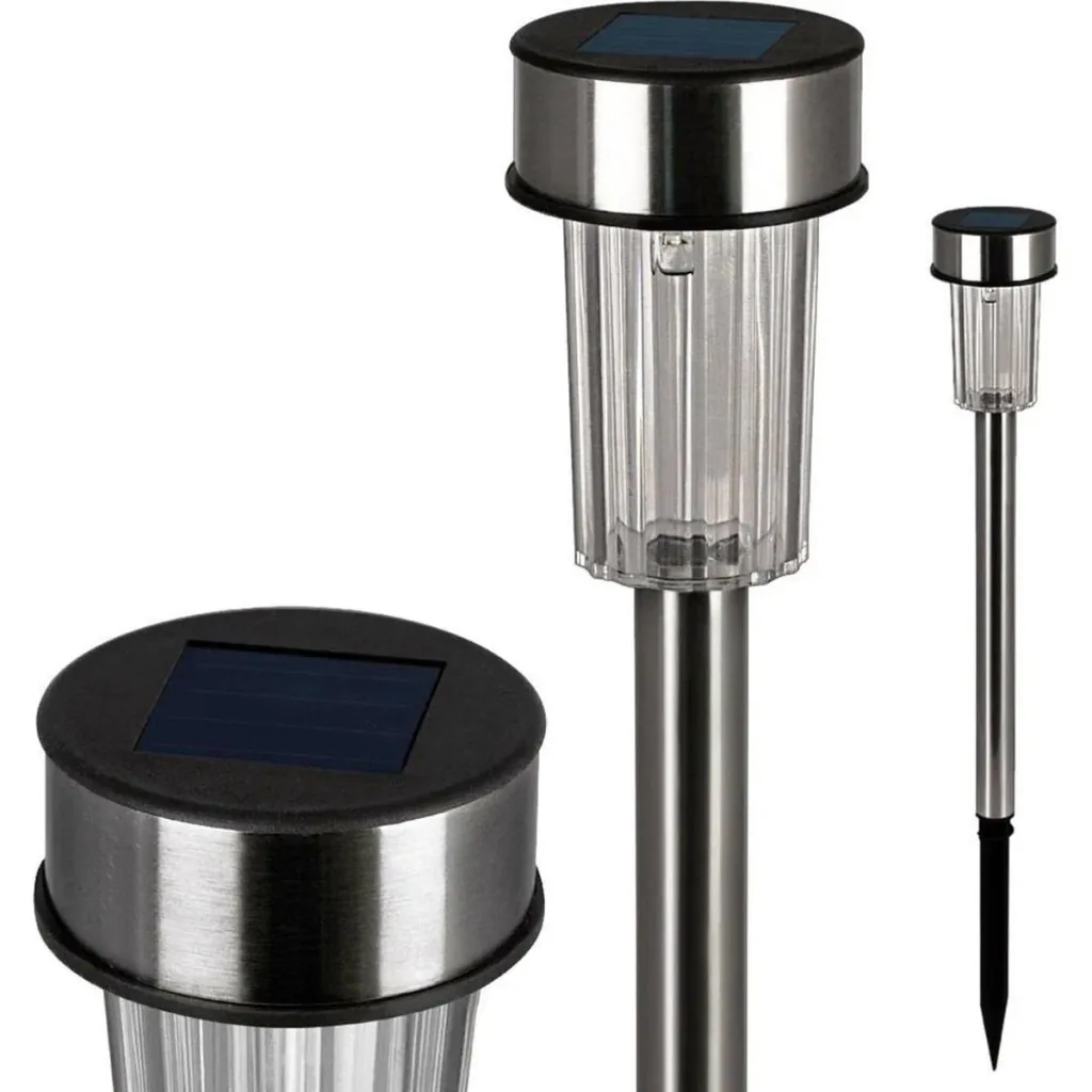 Solar-Gartenleuchte mit LED
