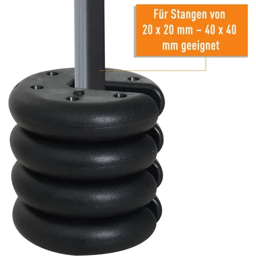 Gewichte für Pavillon