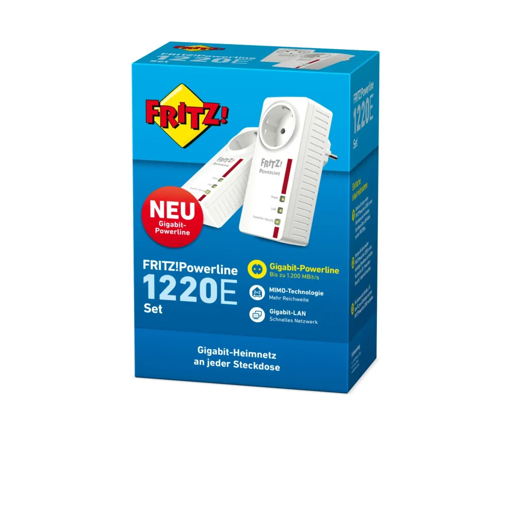 FRITZ!Powerline 1220E Set