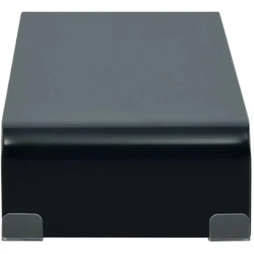 TV-Schrank/Monitorerhöhung schwarz 60x25x11 cm Glas