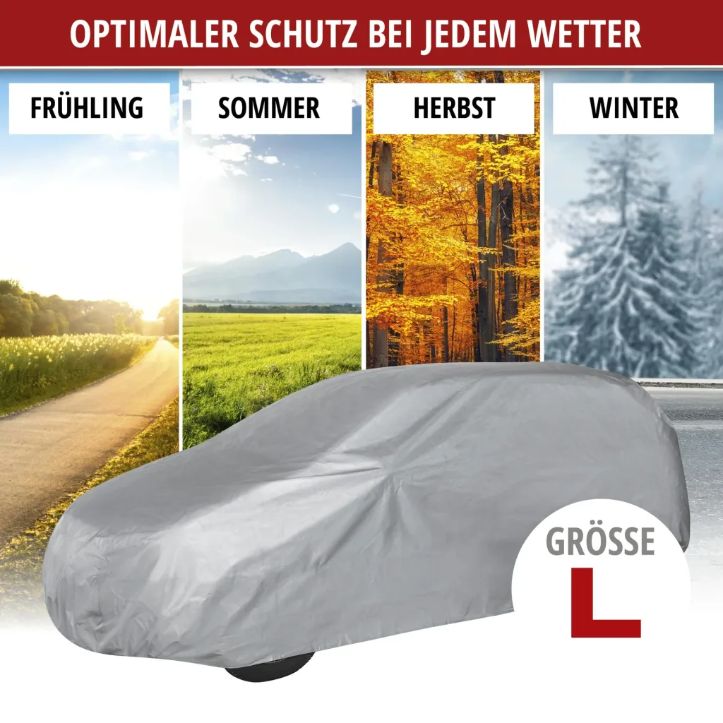 All Weather light SUV - Größe L - 490 x 185 x 145 cm - PEVA - grau