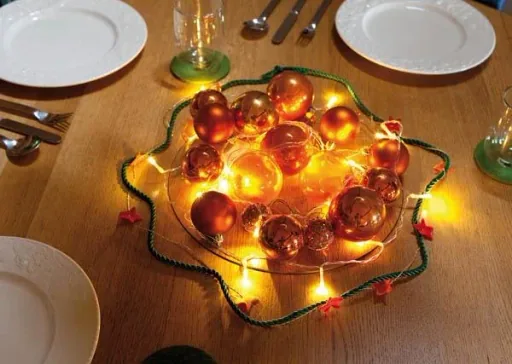 LED Mini Lichterkette 20er mit Batteriebox