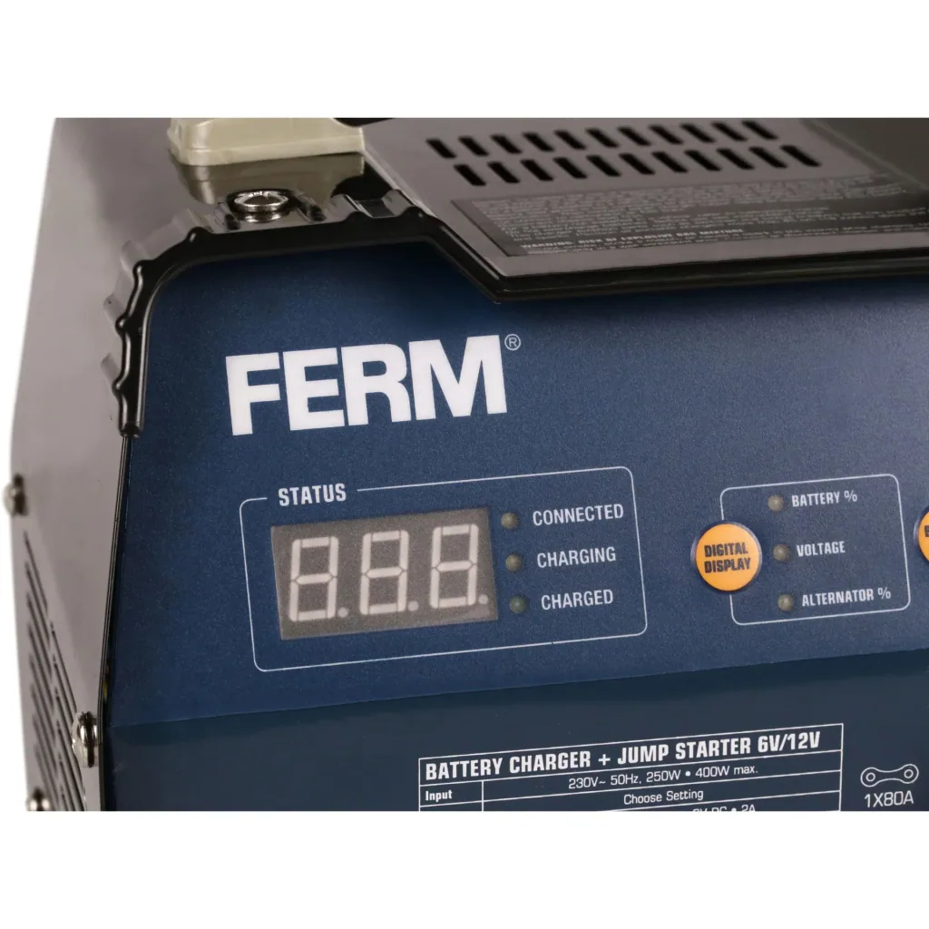 BCM1020 Batterieladegerät 6/12V - Startfunktion - Impulserhaltungsladung - Überlade-Kurzschluss- und Verpolungsschutz -