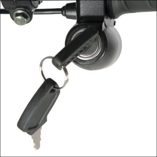 Forca E-Roller "Knumo" Duo, 45 km/h, 3000 W Safety Plus inklusive Blinkanlage, Lenkertasche, Gepäck-Case und Lithium-Akku schwarz