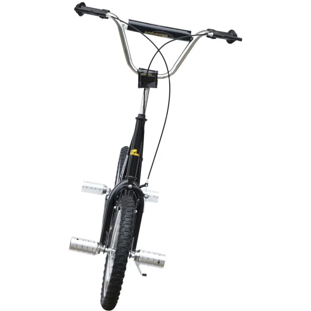Kinder City Tretroller 16 Zoll schwarz