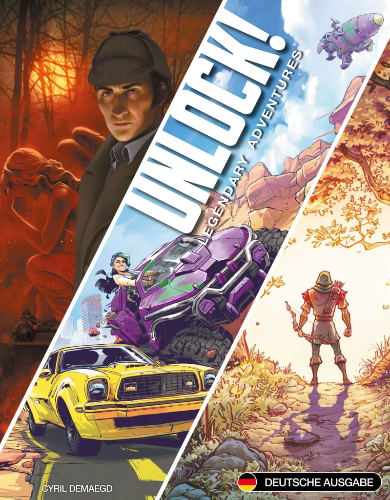 Gesellschaftsspiel Unlock! Legendary Adventures
