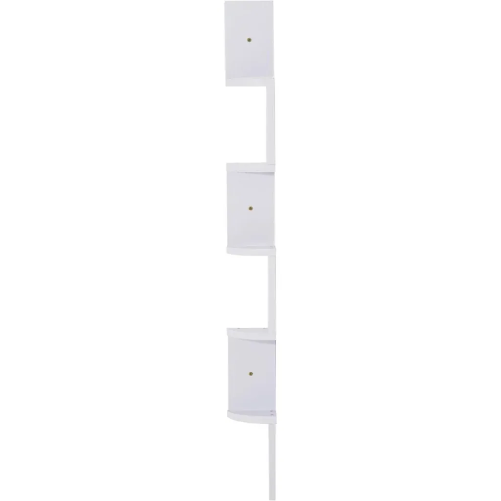 Eckregal mit 5 Ablagefächer