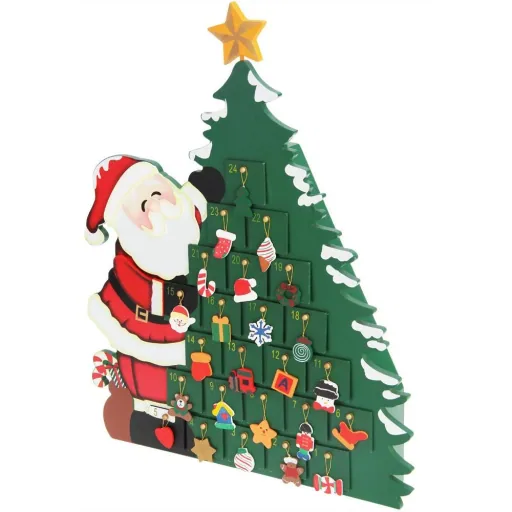 Advend Kalender Weihnachtsmann mit selbstbefüllenden Boxen