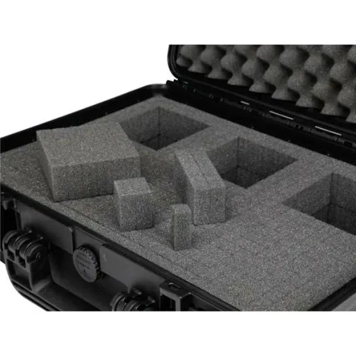 HARTSCHALENKOFFER - 594 x 473 x 270 mm - MIT NOPPENSCHAUM