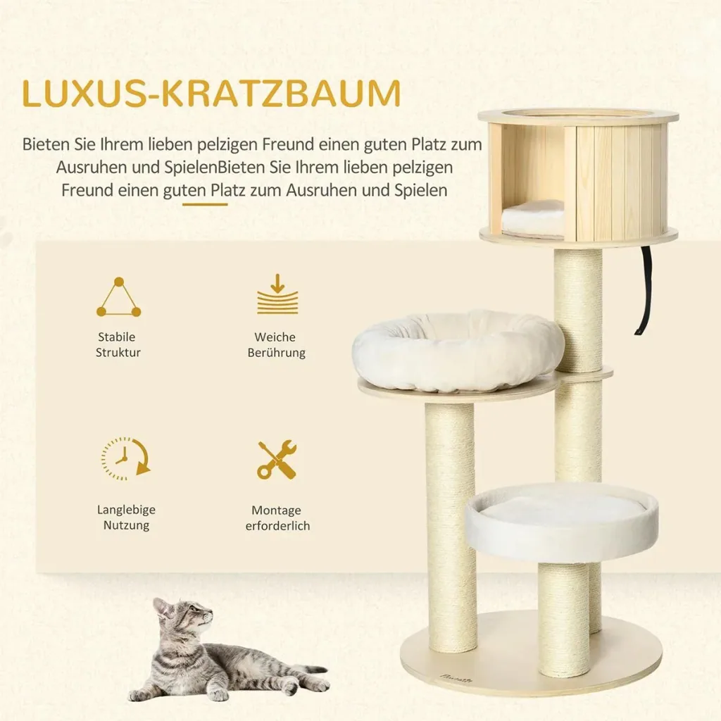 Strandkorb Volllieger Gartenliege Getrankehaltern PE Rattan Hellgrau 118 x 79 x 50 cm