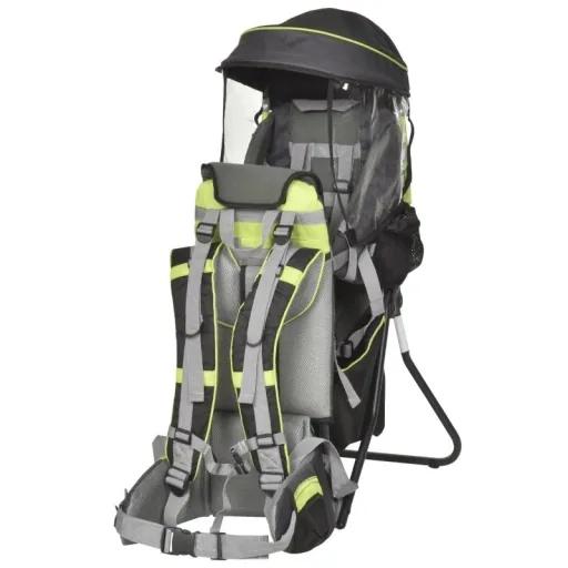 Baby-Rucksackträger grün/schwarz