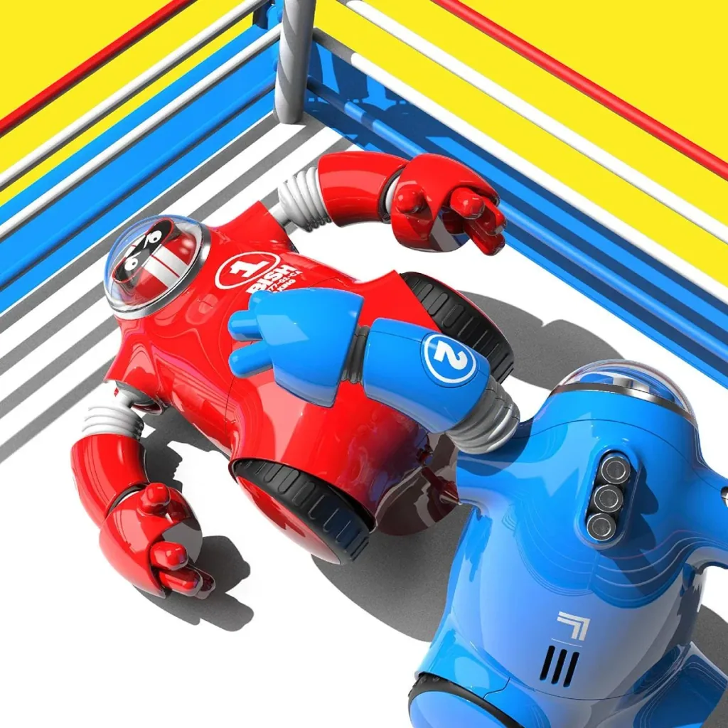 Sharper Image RC-Roboter-Kampfset für zwei Spieler - mit Licht- und Soundeffekten