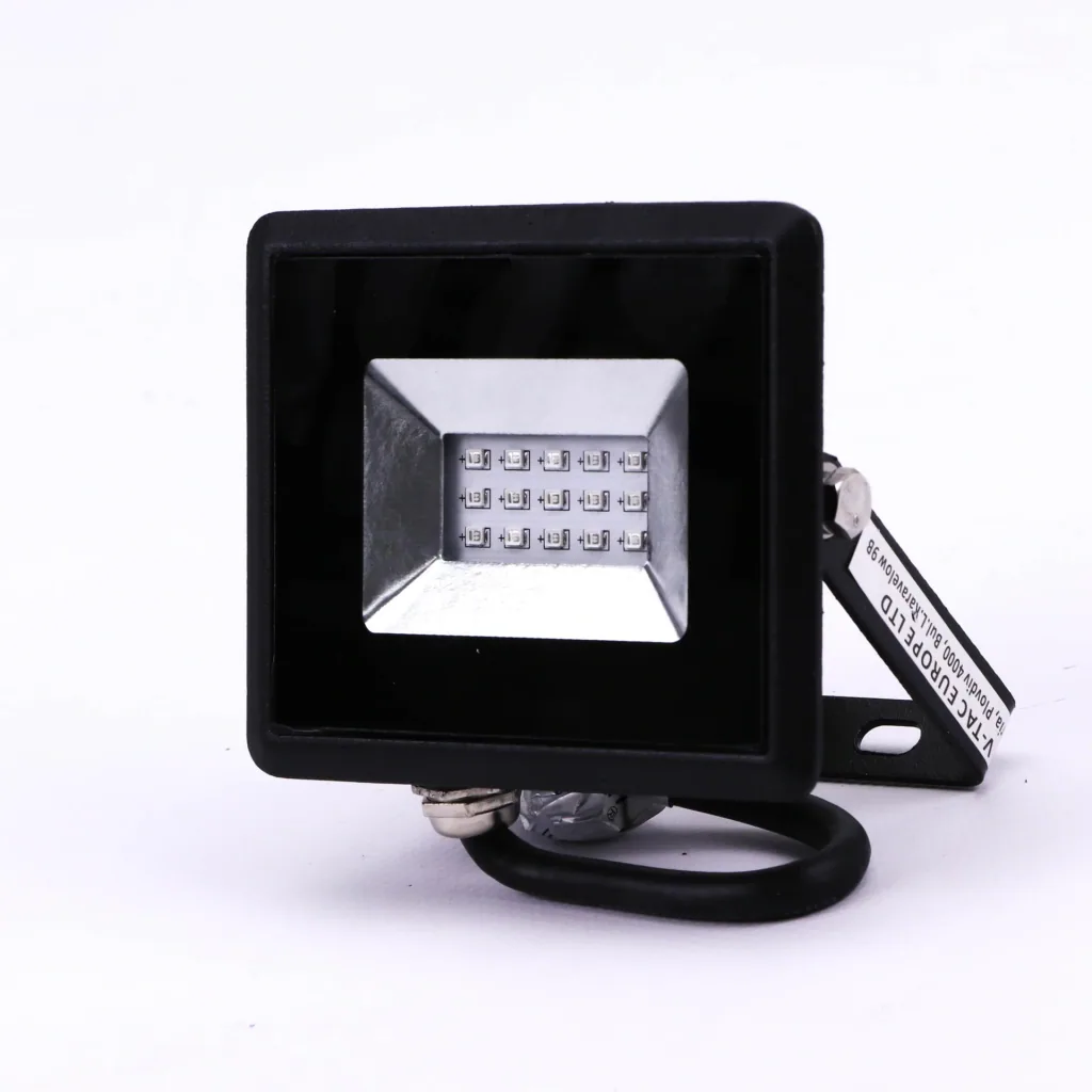 VT-4011 10W Strahler mit grünem Licht - IP65 - Atmosphärische Beleuchtung