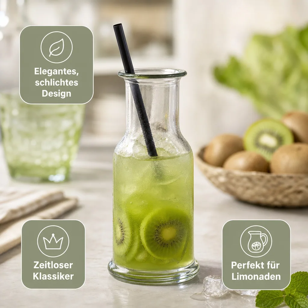 Wasserkaraffe, Glaskaraffe, Weinkaraffe - Purity, 0,1 L