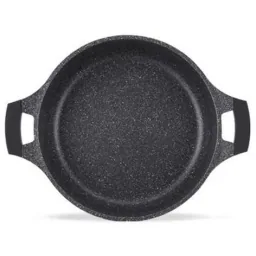 Suppenauflauf aus Marmor - Satz von 3 - 26 + 32+ 40 cm